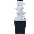  водная культура tower сад гидропонная культура система вертикальный сад посадочная машина водная культура tower вода мир насос адаптор сеть pot таймер имеется трава фрукты овощи для 