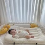 детская кроватка baby подушка перевозка новорожденный младенец вращение . предотвращение детские постельные принадлежности bed хлопок безопасность удобный in bed круг мытье ok 100 день праздника . память фотография празднование рождения 
