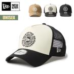 ニューエラ キャップ 帽子 NEW ERA 9FORTY A-Frame トラッカー Circle OOTTF メッシュ ユニセックス ストリート カジュアル サイズ調整  サークルロゴ