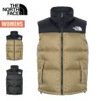 ノースフェイス ダウンベスト レディース THE NORTH FACE ヌプシベスト Nuptse Vest アウター パッカブル はっ水 静電ケア アウトドア ウィメンズ 定番