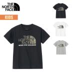 ノースフェイス Tシャツ キッズ 半袖 THE NORTH FACE ショートスリーブカモロゴティー Kids S/S Camo Logo Tee 子供 女の子 男の子 紫外線 UVカット
