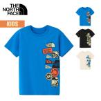 ノースフェイス Tシャツ キッズ 半袖 THE NORTH FACE ショートスリーブ ルミナスグラフィックティー 蓄光プリント 光る 子供服 男の子 女の子 Kids アウトドア