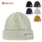 マーモット ビーニー ニット帽 Marmot MMW Knit Watch エムエムダブリューニットワッチ 防寒 フリース ロゴタグ ワンポイント アウトドア キャンプ
