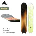 バートン スノーボード 板 25-26 Burton フィッシュ 3D ディレクショナル フラットトップ W26JP-222351 Fish 3D Directional Flat Top Snowboard