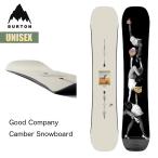 バートン スノーボード 板 24-25 Burton グッドカンパニー キャンバー W25JP-235951 Good Company Camber Snowboard 148 152 155 ツインシェイプ