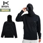アノン MFI ミッドレイヤー 25-26 anon MFI クルーネック プルオーバー W26JP-305901 MFI CREWNECK PULLOVER パーカー フーディー フリース スウェット 防寒