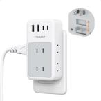  разветвитель usb имеется розетка ответвление . защита 6 шт AC.4USB порт (2.Type-C порт ) TESSAN PD20W USB зарядное устройство 