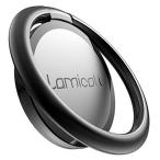 スマホリング 4mm 薄い 180度 360度回転式 ：Lomicall 携帯電話 リングホルダー 片手持ち 携帯リング 指輪型 薄 ホールドリン