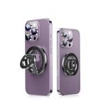 2in1スマホリング＆スマホスタンドmagsafe リング 超?磁力 マグセーフリング バンカーリング マグネットリング 卓上スマホスタンド