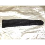 ●貴重の１枚皮　羊革80ｃｍ　本革手袋　レザー　防寒　プレゼント　騎士　　衣装　コスチューム　コミケ　プレゼント　レディースロング