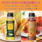 Yahoo! Yahoo!ショッピング(ヤフー ショッピング)ケンコーマヨネーズガーリックバターソース 205g×1本・ジャーマンカリーケチャップ 240g×1本 家庭用小型2本セット
