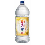 甲乙混和焼酎 麦焼酎 かのか 25度 4L ペットボトル