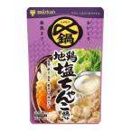 Mizkan 〆まで美味しい地鶏塩ちゃんこ鍋つゆ ストレートタイプ 750g3〜4人前×6個
