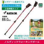 ノルディックウォーキングポール/ 2段伸縮タイプ / ディフェンシブタイプ / HATACHI(ハタチ)/ DFPプログレッシブズーム2