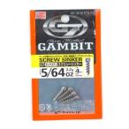 ラインシステム Ｇ７ タングステンスクリューシンカー ＧＳＳ０２２ ５／６４ｏｚ【ゆうパケット】
