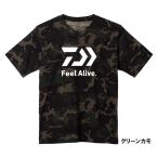 [ outlet ] Daiwa одежда DE-9522 Short рукав Feel Alive. футболка M зеленый утка 