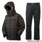 [ outlet ] orange голубой защищающий от холода одежда mazme Contact пригодный для любой погоды костюм custom M Brown "в елочку" MZFW-794