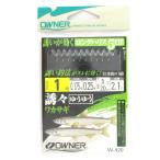 オーナー 誘々ワカサギ10本狐 W-920 針1号-ハリス0.175号【ゆうパケット】
