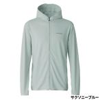 【現品限り】 シマノ ウェア サンプロテクション ジップアップ パーカー M サクソニーブルー WJ-001V
