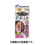 蓄光スキンレッド＆から針 ＨＮ１０７ 針７号・１号−ハリス２号−幹糸２号【ゆうパケット】