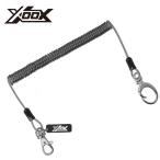 XOOX スパイラルコード M スモークグレー【ゆうパケット】