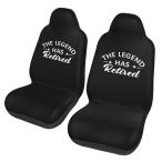 【並行輸入品】This Legend Has Retired Car Seat Covers Washable Breathable Car