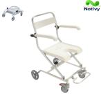  товары для ухода ванна стул душ стул с роликами . ванна стул уход поручень есть душ стул складной стульчик для ванной .. соус есть . подлокотник . стул U type сиденье оставаясь дома уход 