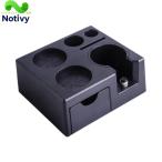 コーヒータンパリングステーション タンピングスタンド 49mm 51mm プレミアム機能 調整可能なノブ 追加の汎用性 タンピングステーション