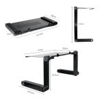  подставка для ноутбук складной PC подставка компьютерный стол bed тоже диван тоже, свободно персональный компьютер . можно использовать высота осанка регулировка угла возможность алюминиевый 