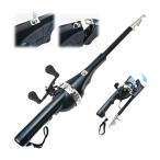  складной удочка, эластичный удочка - складной удочка super Short рыбалка paul (pole) | портативный крепкий . складной удочка, путешествие для двойной запирающийся шкафчик карман удочка 