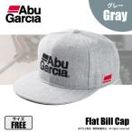 アブガルシア フラットビルキャップ グレー 送料無料