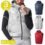 空調風神服 ベスト 030 アタックベース チタンフードベスト チタンベスト 作業服 作業着 春夏用 暑さ対策 ファンウェア 保冷剤入れ