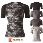 [ бесплатная доставка ]BURTLE балка toru4071 S~XXL супер-легкий короткий рукав прохладный воздушный Fit компрессионный рубашка рабочая одежда рабочая одежда 