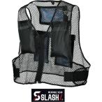 ショッピング暑さ対策 【送料無料・当日出荷】SLASH 保冷材付き アイス ベスト メッシュ F〜XL 冷却 冷凍 春夏 シンメン 3014 熱中症対策 暑さ防止 安い