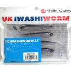 マルジン UKイワシワーム 3.4インチ #38 RKAC リアルカタクチクリア シーバスルアー