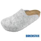 ショッピングビルケン 女性向き ビルケンシュトック BIRKENSTOCK Amsterdam BS 1030194 ライトグレイ アムステルダム  内外兼用 ウールフェルト ホームシューズ ナロー幅 送料無料