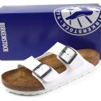 ショッピングビルケン 【日本正規品】ビルケンシュトック BIRKENSTOCK Classic Arizona BS 552681 アリゾナ 白 ビルコフロー レギュラー コンフォート サンダル メンズ 二本ベルト