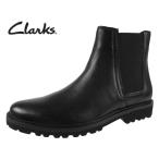 ショッピングクラークス クラークス Clarks Berwick Easy バーウィックイージー 26183723 チェルシー サイドゴア ブーツ ビジネス 黒 プレミアムレザー カジュアル メンズ 送料無料