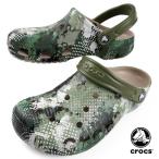 クロックス crocs BAYA SEASONAL PRINTED CLOG 206230 2V3 バヤ シーズナル プリンテッド クロッグ コンフォート サンダル コブルストーン メンズ 送料無料
