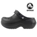 クロックス crocs BELLA CLOG 210062-001 ベラ クロッグ 黒 ブラック 厚底 サンダル カジュアル おしゃれ かわいい シンプル レディース 送料無料 国内正規品