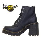 [保革オイルプレゼント] ドクターマーチン Dr.Martens JESY 27613001 黒 ジェシー 6タイブーツ 厚底 ヒール レディース ショートブーツ 編上げ 日本正規品