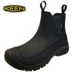 ショッピングkeen 【30％OFF】 キーン KEEN ANCHORAGE BOOT III WP 1017789 アンカレッジ ブーツ 3 ウォータープルーフ サイドゴア 黒 本革 メンズ