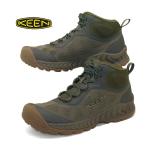 [30％OFF] キーン KEEN NXIS SPEED MID ネクシス スピード ミッド 1026111 登山靴 ハイキングシューズ オリーブ メンズ