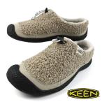 ショッピングkeen キーン KEEN HOWSER III SLIDE 1029437 ハウザー スライド Plaza Taupe/Black もこもこ バンジードローコード スリッポン クロッグ アウトドア レディース