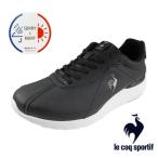 【30％OFF】 ルコック スポルティフ le coq sportif LCS モンペリエ NEO LIFT LU5SRS00LZ 黒 防水設計 晴雨兼用 消臭 レインスニーカー ヒールアップ レディース