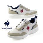 ショッピングルコック [30％OFF] 【限定品】ルコック スポルティフ le coq sportif ラローヌ QZ3VJC10 WT 軽量 カジュアルスニーカー スリッポン レディース 送料無料