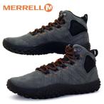 ショッピングメレル メレル MERRELL WRAPT MID WATERPROOF J036001 ラプト ミッド ウォータープルーフ 防水 濃灰 ハイキング トレーニング シューズ メンズ