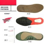 ショッピングレッドウイング レッドウイング RED WING FOOTBED フットベッド 96319 96318 厚手 中厚 コンフォートインソール シューケア/アクセサリー