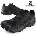  Salomon SALOMON SPEEDCROSS 6 417379 чёрный трейлраннинг tore Ran высокий King альпинизм обувь легкий треккинг approach tore Ran мужской бесплатная доставка 