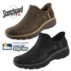 ショッピングSlip スケッチャーズ SKECHERS SLIP-INS EASY GOING - MODERN HOUR 167872 BLK CHOC スリップインズ ブーティ 黒 チョコ 軽量 カジュアル おしゃれ レディース